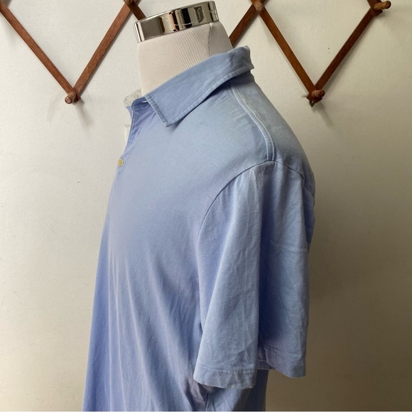 Jack Spade Light Blue Cotton Polo - Picture 3 of 16